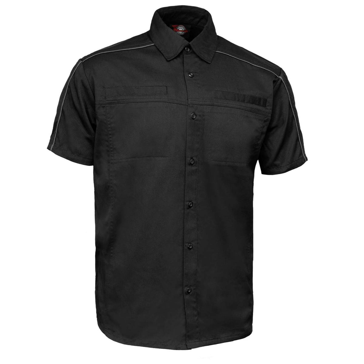 Milwaukee Motorcycle Clothing Co. Men's Black Mechanic Shirt MDM11689