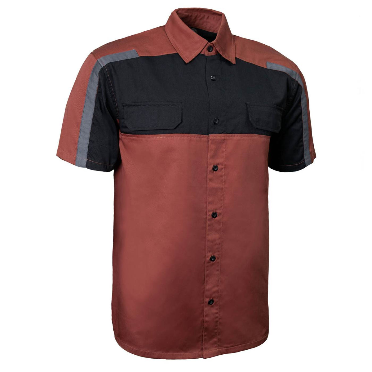 Milwaukee Motorcycle Clothing Co. Men's Mechanic Work Shirt, MDM11697