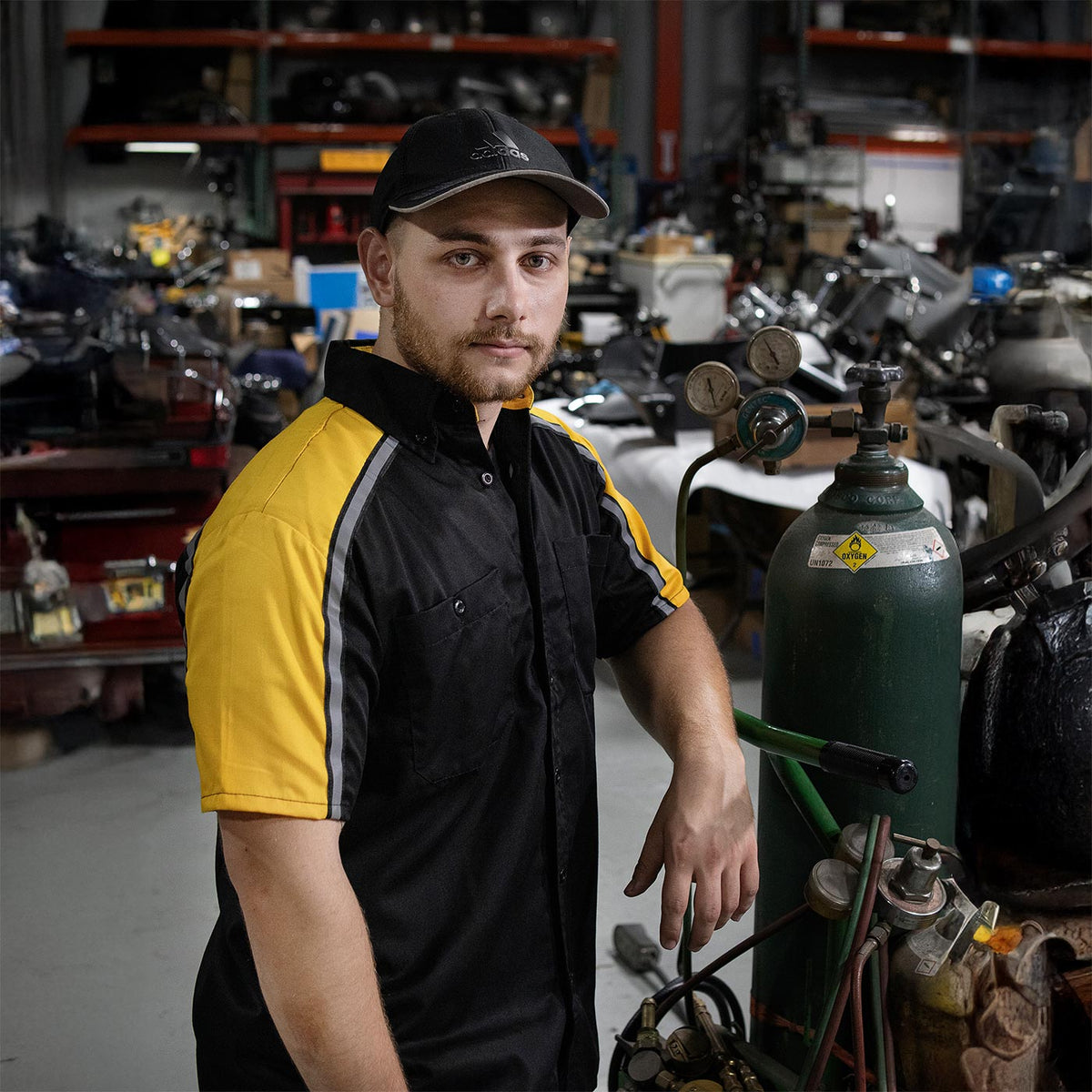 Milwaukee Motorcycle Clothing Co. Men's Mechanic Shop Shirt MDM11600