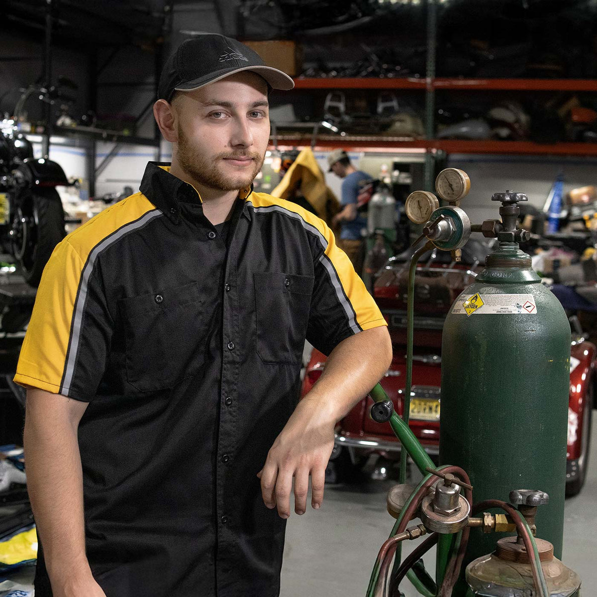 Milwaukee Motorcycle Clothing Co. Men's Mechanic Shop Shirt MDM11600