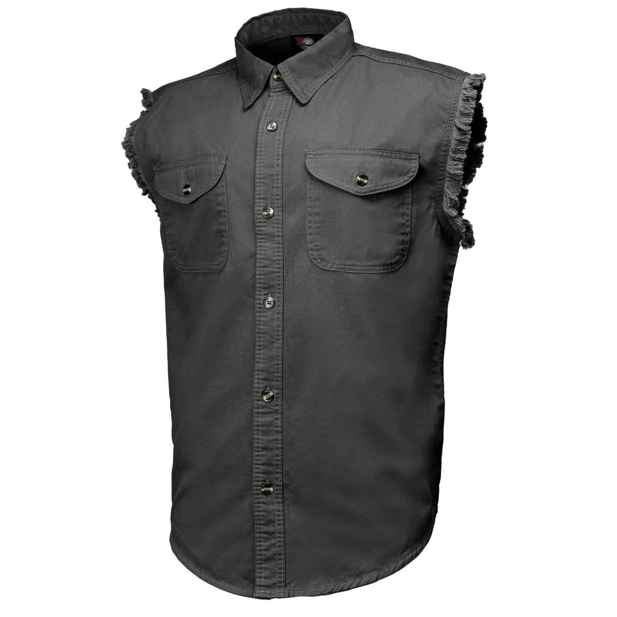 Men's Rustline Sleeveless Cut-Off Work Shirt - MMC16016