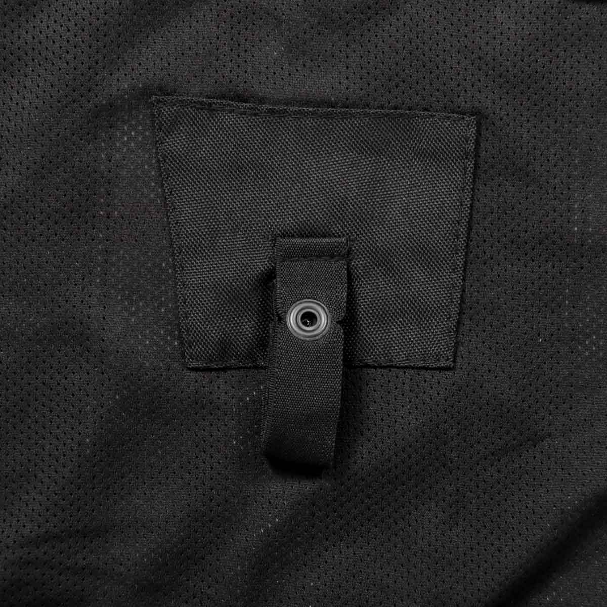 Men's "Sinfire" White/Black Armored Motorcycle Flannel Shirt - CE Protection Riding Shirt - JKM3001