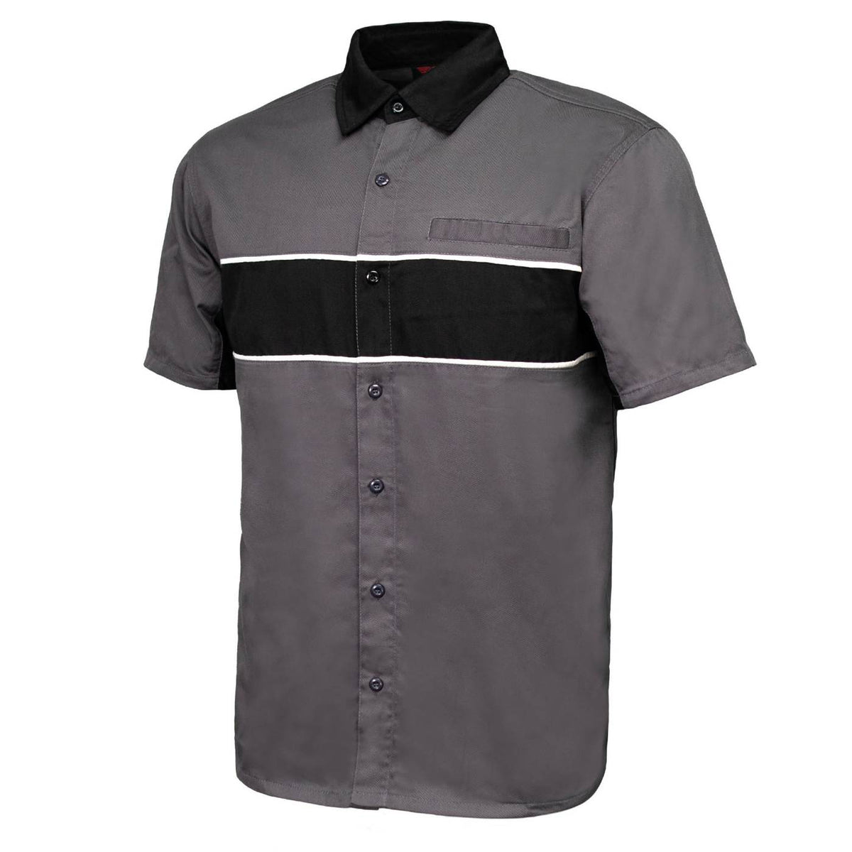 Men's 'Hardline' Multi/Color Mechanic Work Shop Shirt - MDM11619