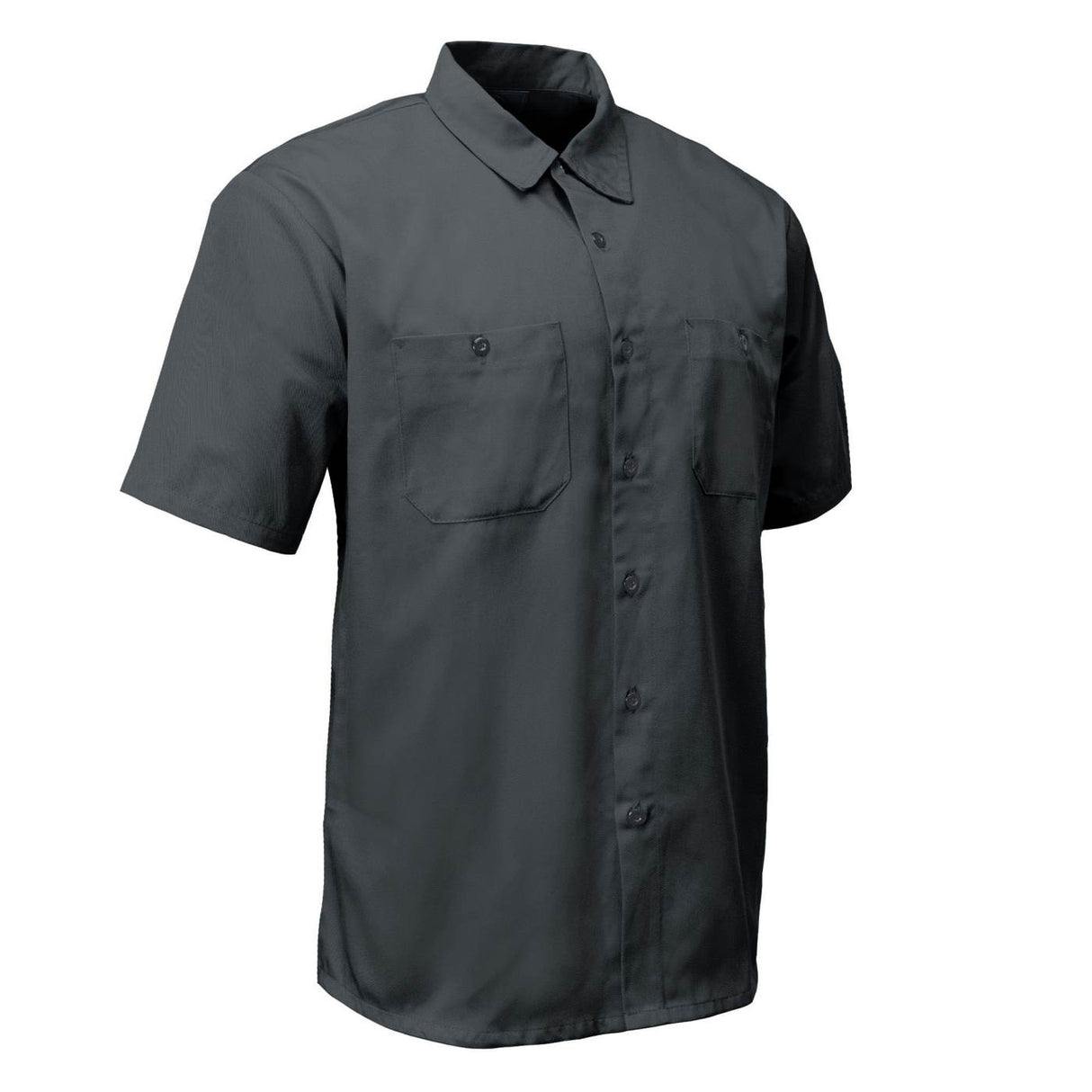 Milwaukee Motorcycle Clothing Co. Men's Charcoal Mechanic Shirt, MDM11687