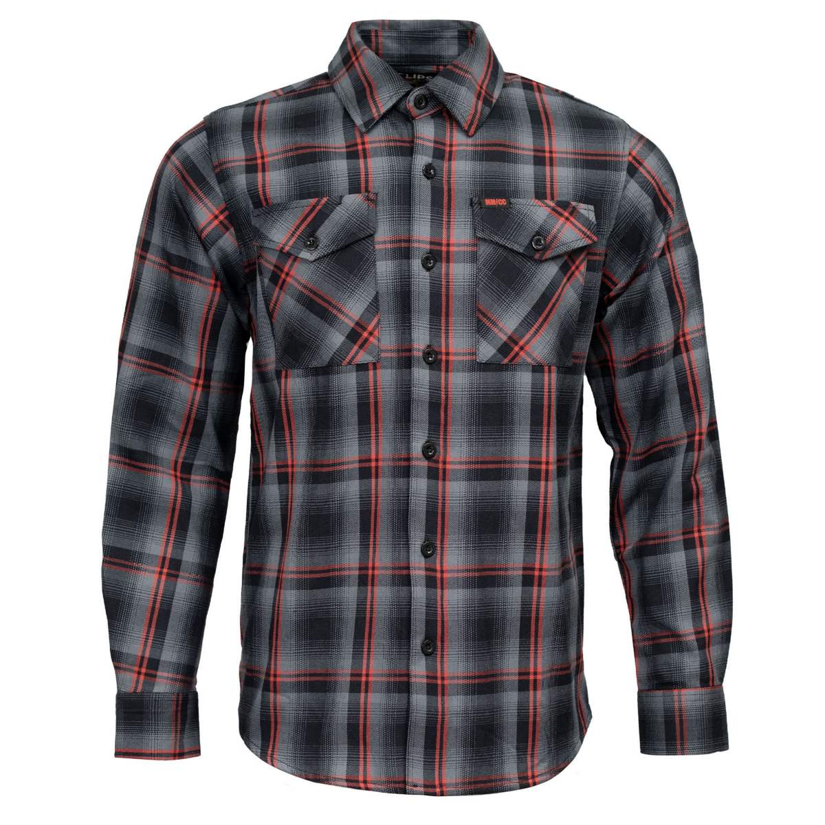 Men's Eclipse Multi/Color Plaid Flannel Shirt - MMC11605