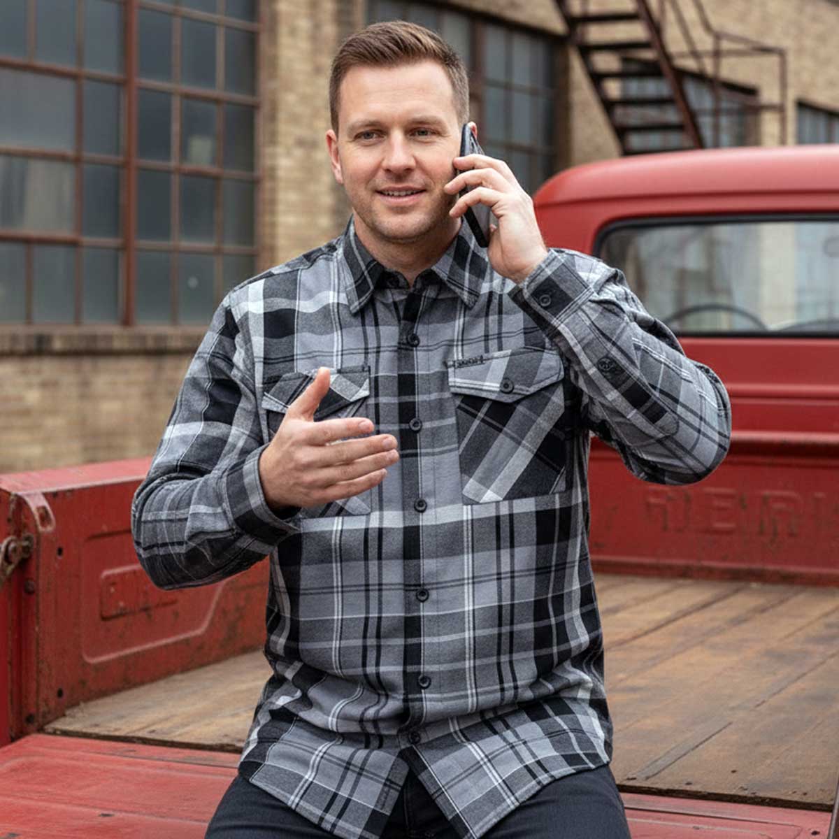 Milwaukee Motorcycle Clothing Co. Men's Motorcycle Shirt MMC11606