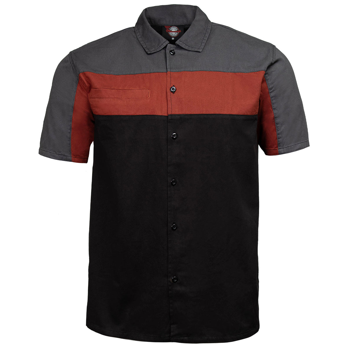 Men's 'Pit Stop' Classic Mechanic Button Up Shirt MMC16010