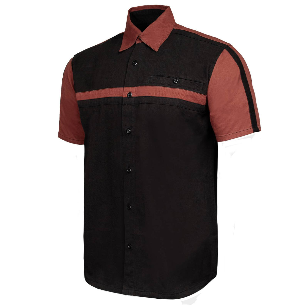Milwaukee Motorcycle Clothing Co. Men's Gear Head Mechanic Shirt, MMC16012