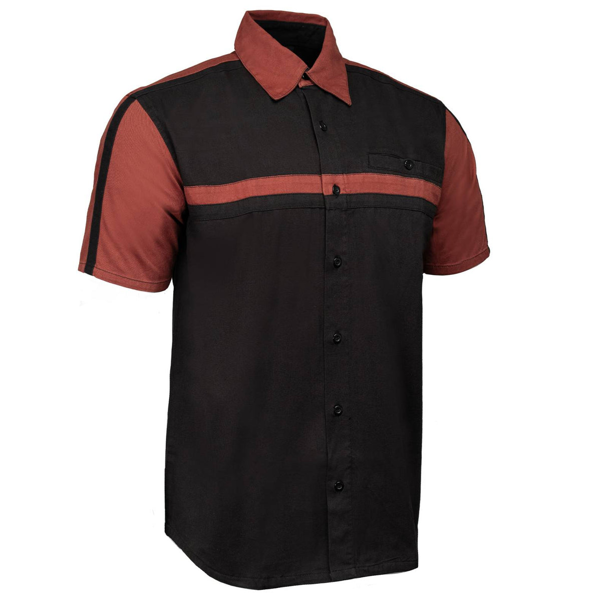 Milwaukee Motorcycle Clothing Co. Men's Gear Head Mechanic Shirt, MMC16012