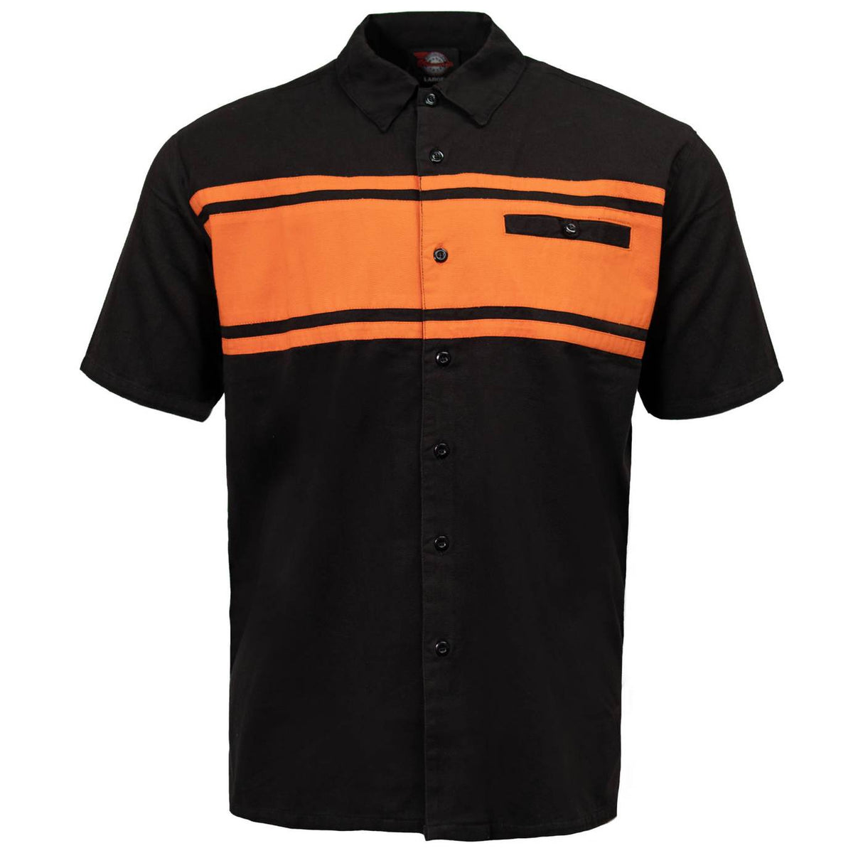Milwaukee Motorcycle Clothing Co. Men's Gear Head Mechanic Shirt, MMC16022