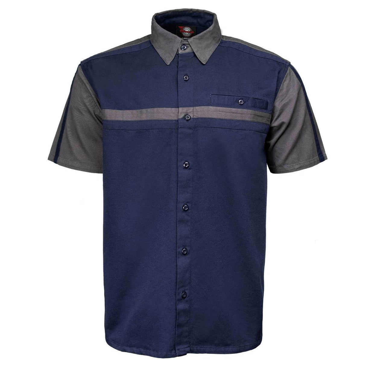 Milwaukee Motorcycle Clothing Co. Men's Pit Line Mechanic Shirt, MMC16027