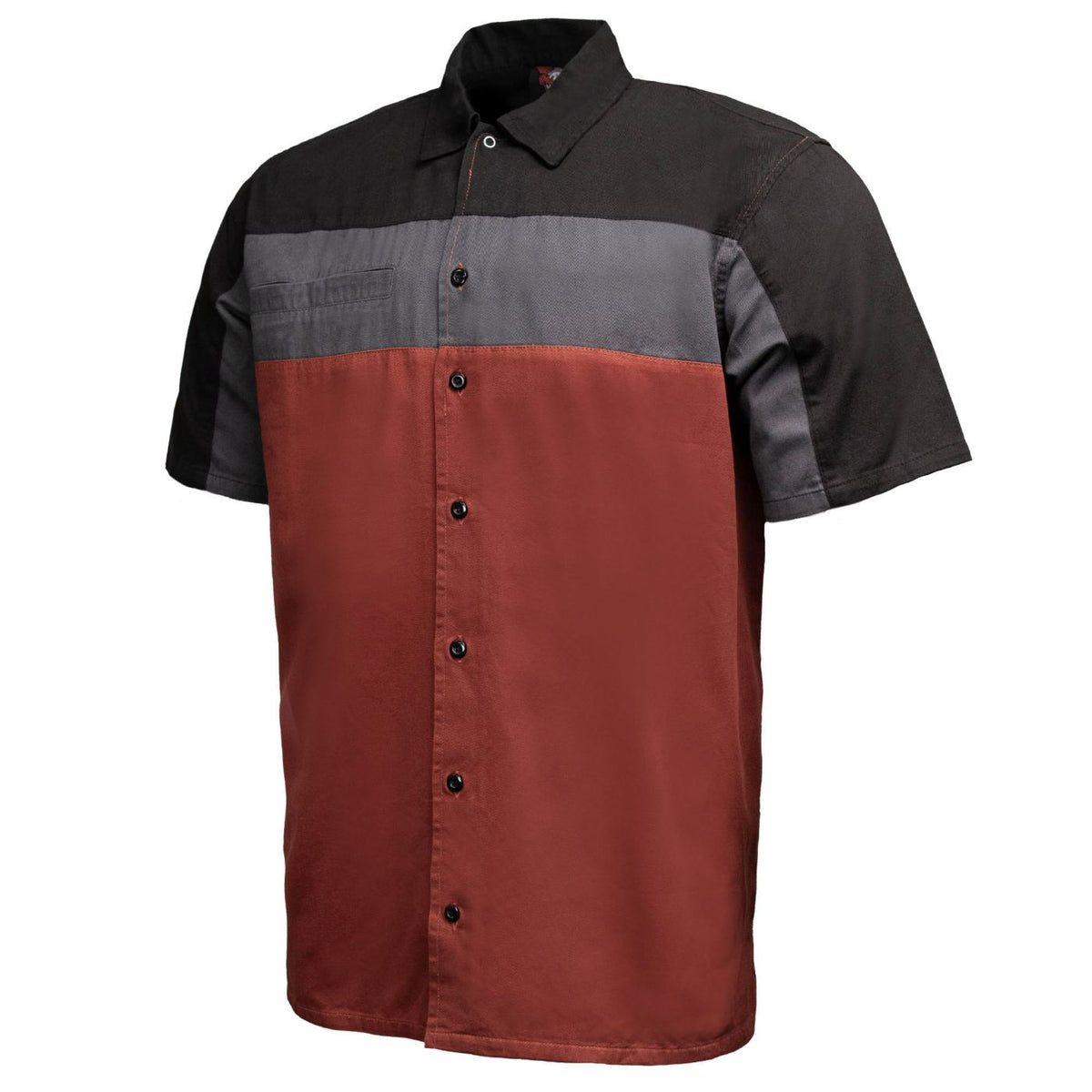 Men's Pit Line Mechanic Button Up Shirt MMC16028