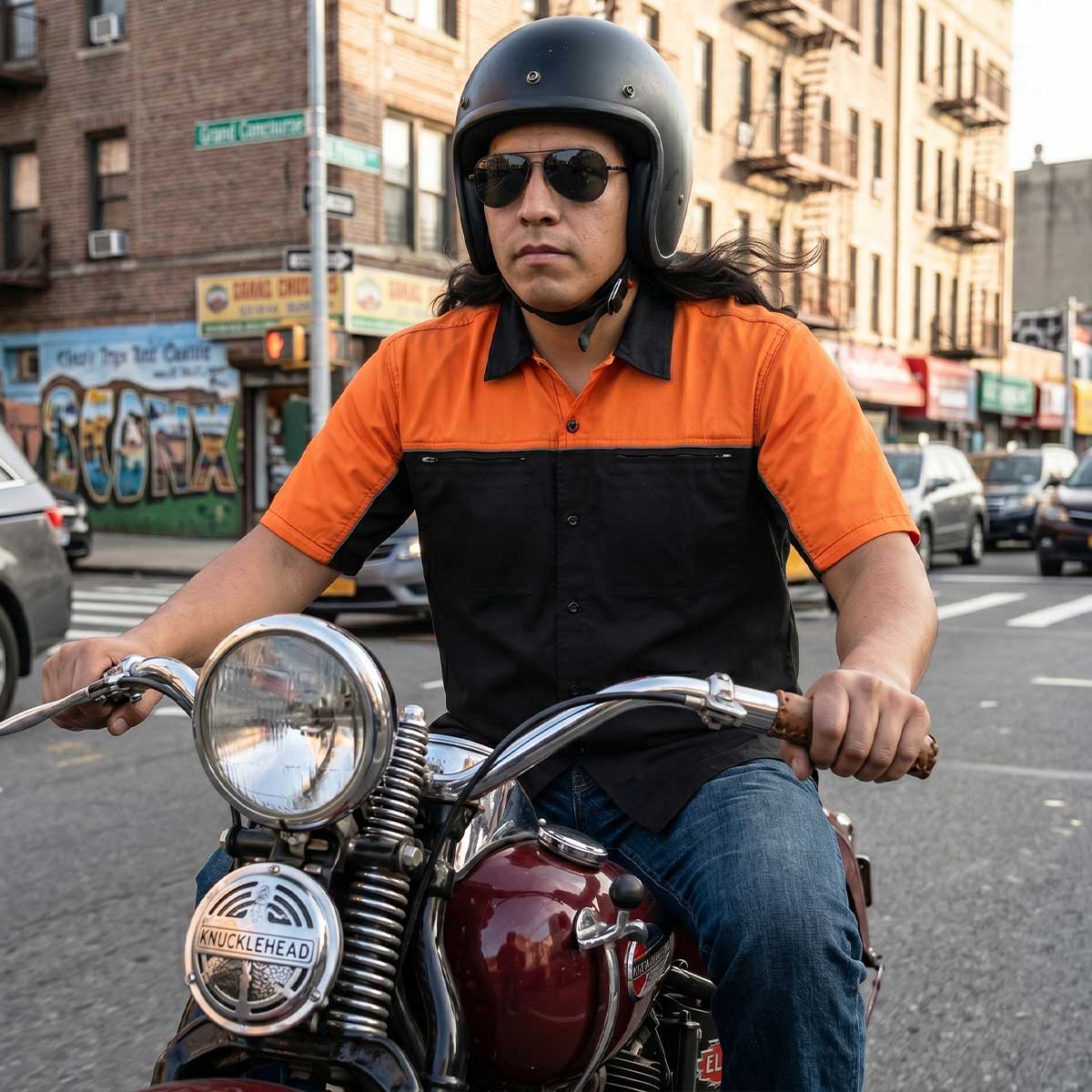 Milwaukee Motorcycle Clothing Co. Men's Mechanic Shirt, MMC16029