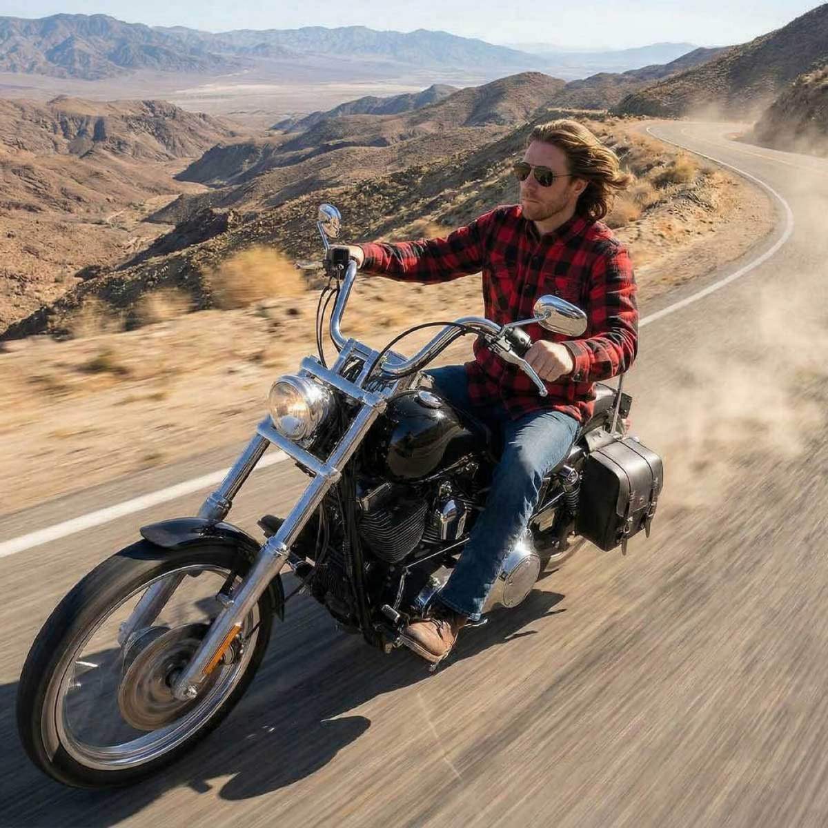 Milwaukee Motorcycle Clothing Co. Men's Motorcycle Shirt MNG11803