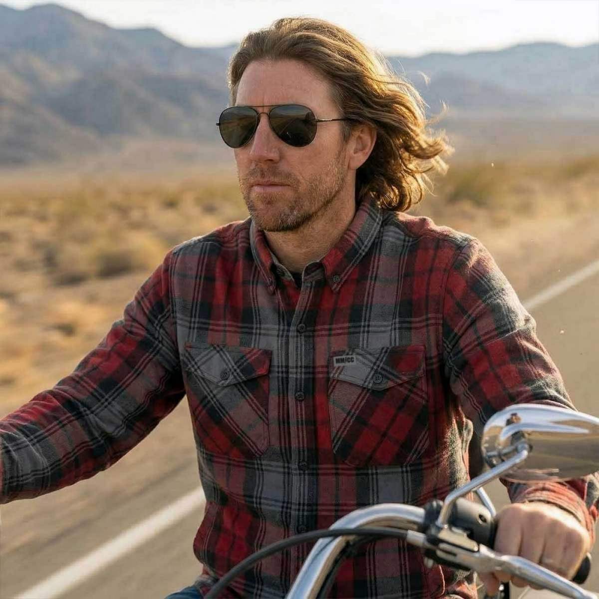 Milwaukee Motorcycle Clothing Co. Men's Motorcycle Shirt MNG11803