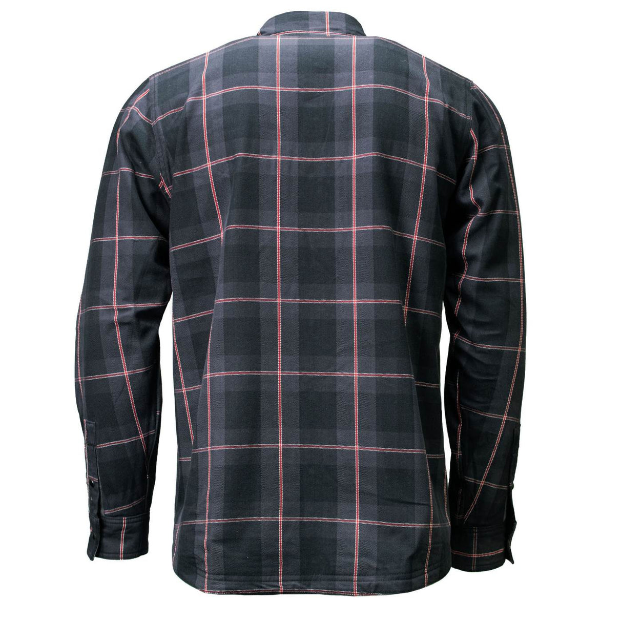 Men's Desperado Reversible Flannel Shirt - 100% Cotton Snap Front Plaid w/ Chest and Hand Pockets - MNG11805