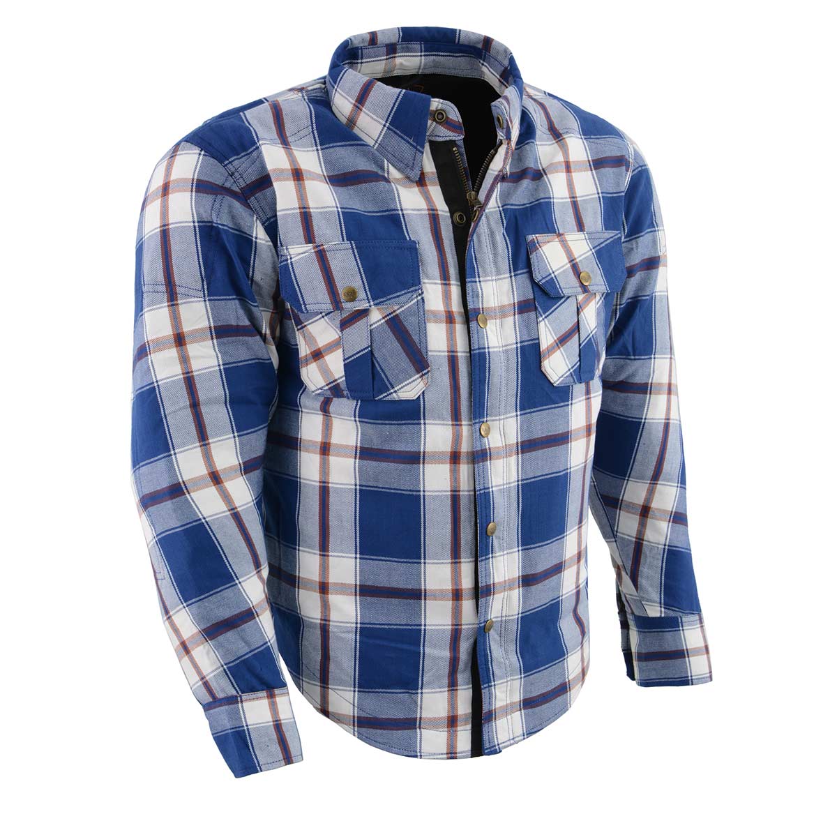 Milwaukee Leather Men's Flannel Shirt MPM1645