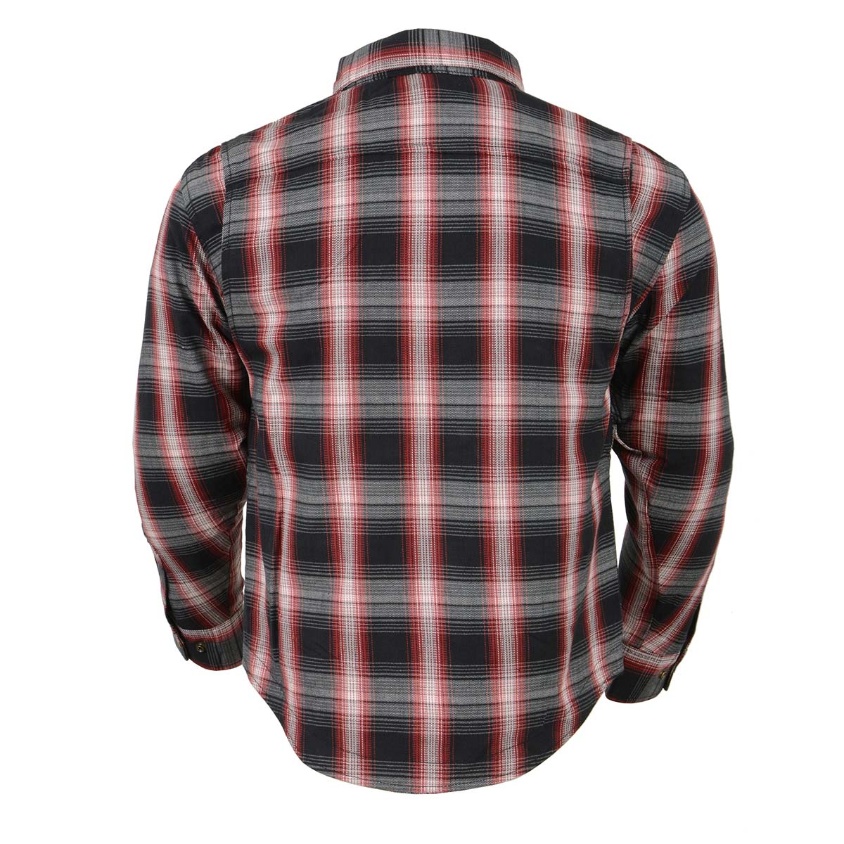 Men's "Asphalt Shield - Breakpoint" Multi-Color Armored Flannel Shirt - MPM1653