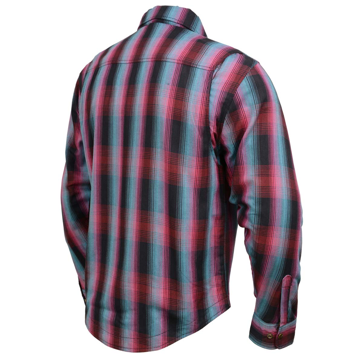 Men's "Asphalt Shield - Ravage" Multi-Color Armored Flannel Shirt - MPM1654