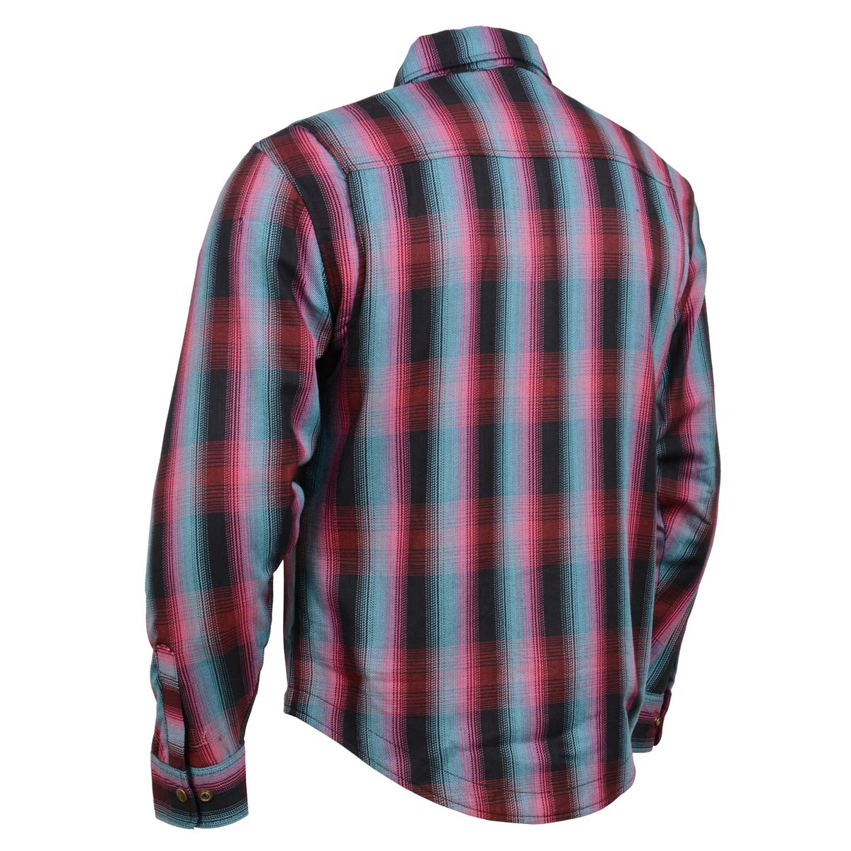 Men's "Asphalt Shield - Ravage" Multi-Color Armored Flannel Shirt - MPM1654