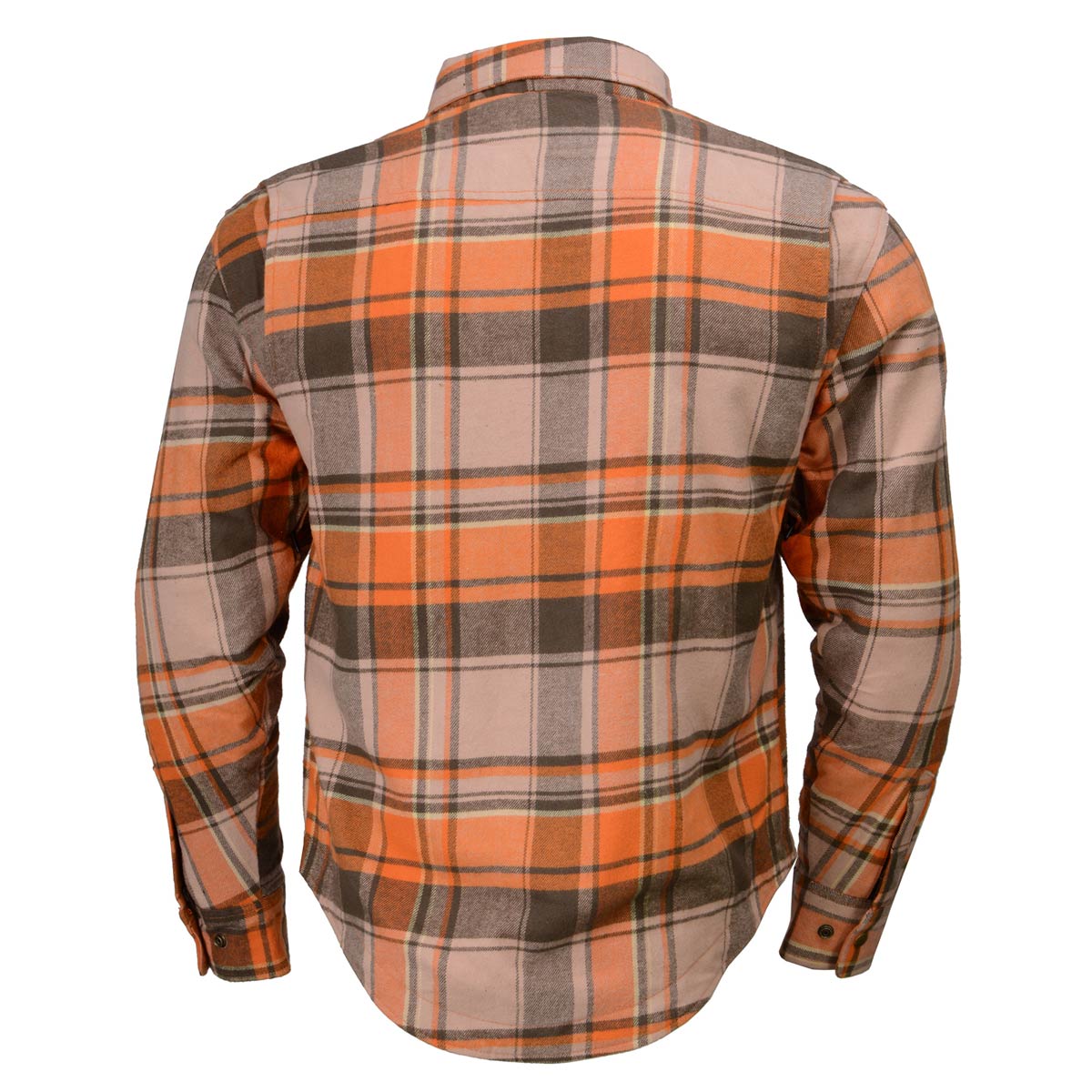 Men's "Asphalt Shield - Nightreign" Multi-Color Armored Flannel Shirt - MPM1657