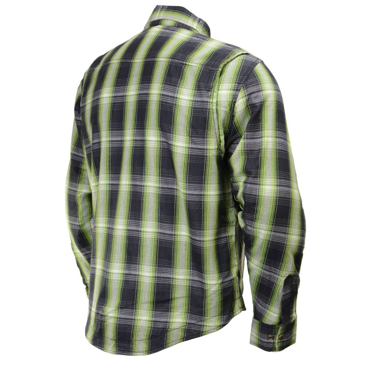 Men's "Asphalt Shield - Coldshot" Multi-Color Armored Flannel Shirt - MPM1658