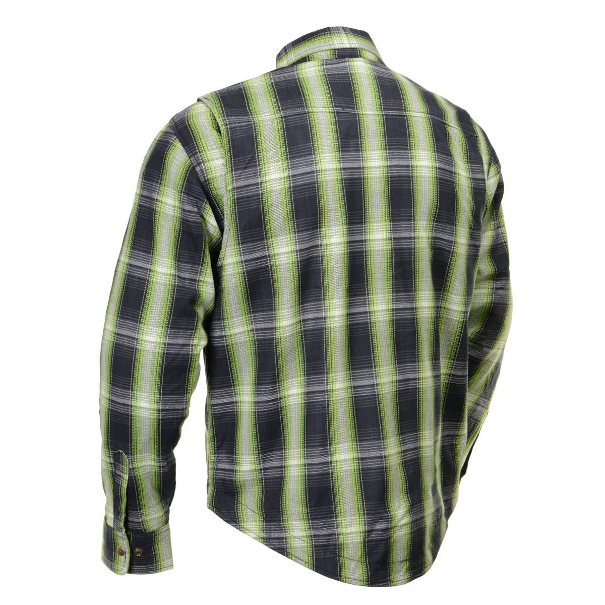 Men's "Asphalt Shield - Coldshot" Multi-Color Armored Flannel Shirt - MPM1658