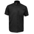 MMCC Men's Slipstream Black/Grey Mechanic Work Shirt - 100% Cotton w/ Microfiber Panel - MDM11689