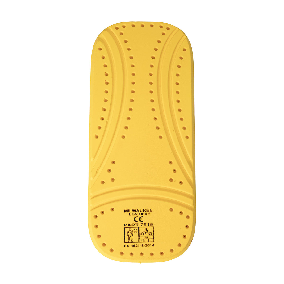 Milwaukee Leather 1PC CE Approved Back Armor, MP7915