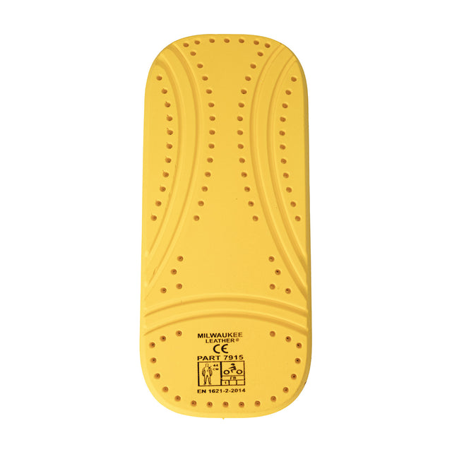 Milwaukee Leather 1PC CE Approved Back Armor, MP7915