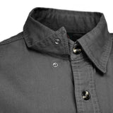 MMCC Men's Rustline Sleeveless Cut-Off Work Shirt - 100% Cotton, Dual Chest Pockets, Button Front