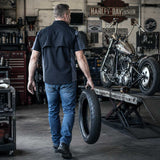 Milwaukee Motorcycle Clothing Co. Men's Mechanic Work Shirt, MMC16013