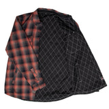 Milwaukee Motorcycle Clothing Co. Men's Reversible Plaid Flannel Shirt