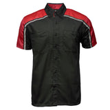 Men's Delco Black/Red Mechanic Work Shop Shirt - MDM11606