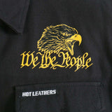 Hot Leathers FLM2114 Men's We the People Long Sleeve Flannel Shirt