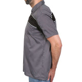 Hot Leathers GMM1004 Men's Mechanics 2-Tone Sides Button Up Heavy-Duty Work Shirt for | Classic Mechanic Work ShirtHot Leathers GMM1005 Men's Mechanics 2-Tone Sides Button Up Heavy-Duty Work Shirt for | Classic Mechanic Work Shirt