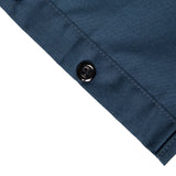 Men’s 'Double Down' Blue and Black Short Sleeve Mechanic Work Shirt - MDM11625
