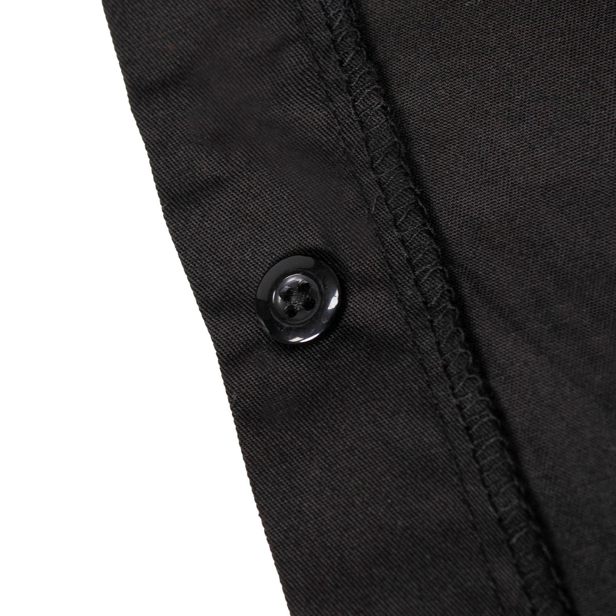 Men’s 'Double Down' Black and Blue Short Sleeve Mechanic Work Shirt - MDM11626