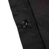 Men’s 'Double Down' Black and Blue Short Sleeve Mechanic Work Shirt - MDM11626
