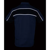 Milwaukee Leather MDM11671 Men’s Grey-Black Mechanic Work Shirt w/ Reflective Strip - Heavy-Duty Button-Up