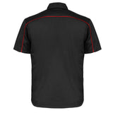 Men's "Slipstream" Classic Mechanic Garage Work Shirt - 100% Cotton w/ Microfiber Panel - MDM11691