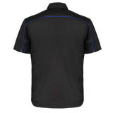 Men's "Slipstream" Classic Mechanic Garage Work Shirt - 100% Cotton w/ Microfiber Panel - MDM11692