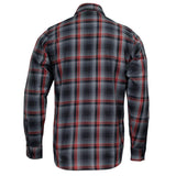 Men's "Eclipse" Multi/Color Plaid Flannel Shirt - Cotton Button Up Workwear - MMC11605