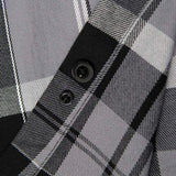 Men's "Mastodon" Multi/Color Plaid Flannel Shirt - Cotton Button Up Workwear - MMC11606