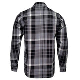 Men's "Mastodon" Multi/Color Plaid Flannel Shirt - Cotton Button Up Workwear - MMC11606