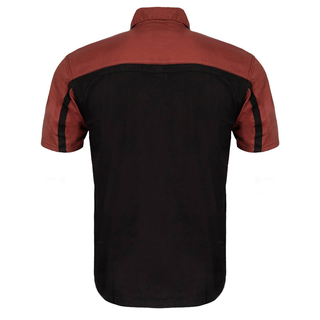 Men's Gear Head Classic Mechanic Button Up Shirt - Dual Chest Pockets - Microfiber Panel - Rider Ready - MMC16012