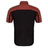 Men's Gear Head Classic Mechanic Button Up Shirt - Dual Chest Pockets - Microfiber Panel - Rider Ready - MMC16012