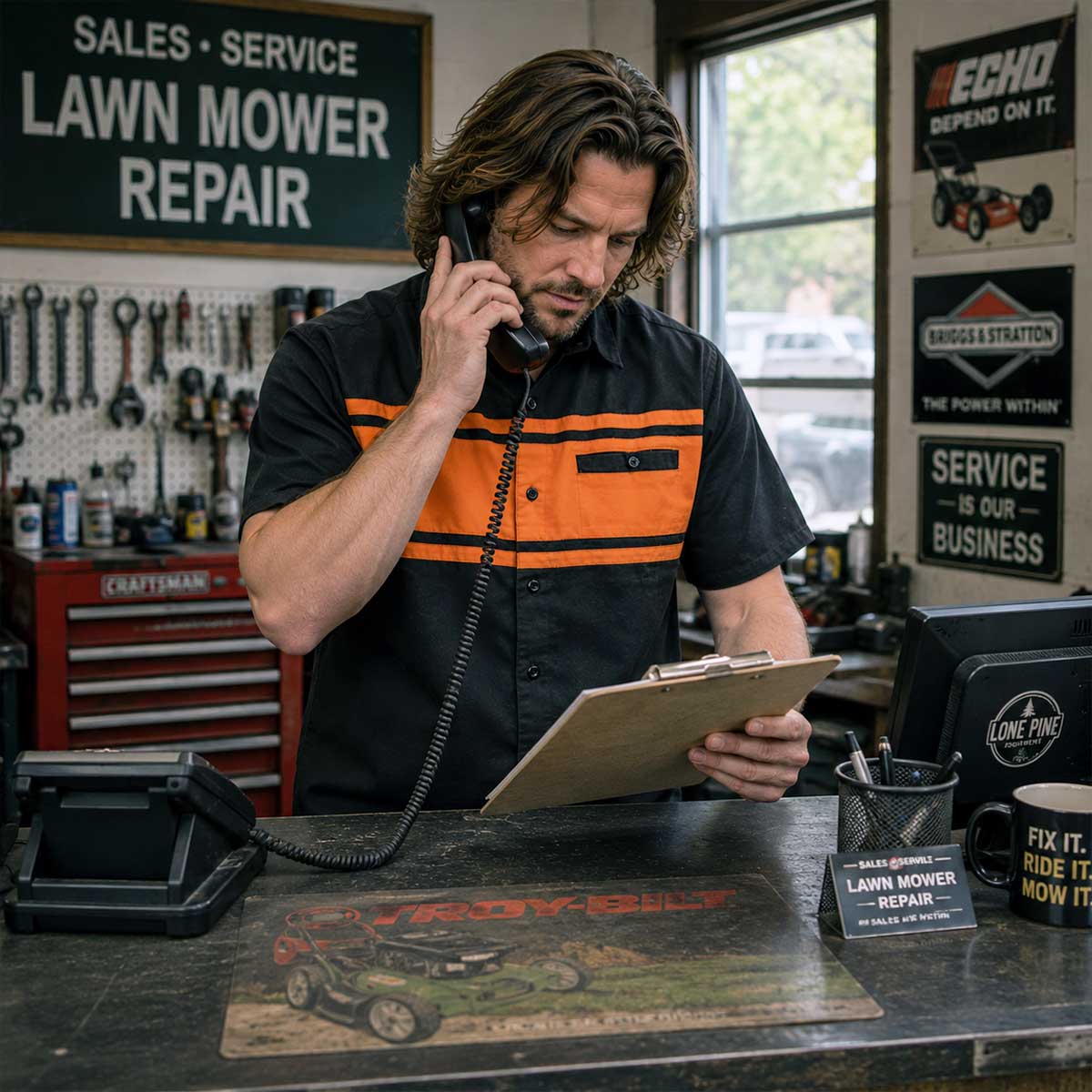 Milwaukee Motorcycle Clothing Co. Men's Mechanic Shirt, MMC16022