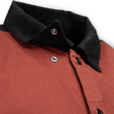 MMCC Men's Pit Line Mechanic Button Up Shirt - Dual Chest Pockets - Microfiber Panel - Rider Ready - MMC16024