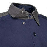 MMCC Men's Pit Line Mechanic Button Up Shirt - Dual Chest Pockets - Microfiber Panel - Rider Ready - MMC16027